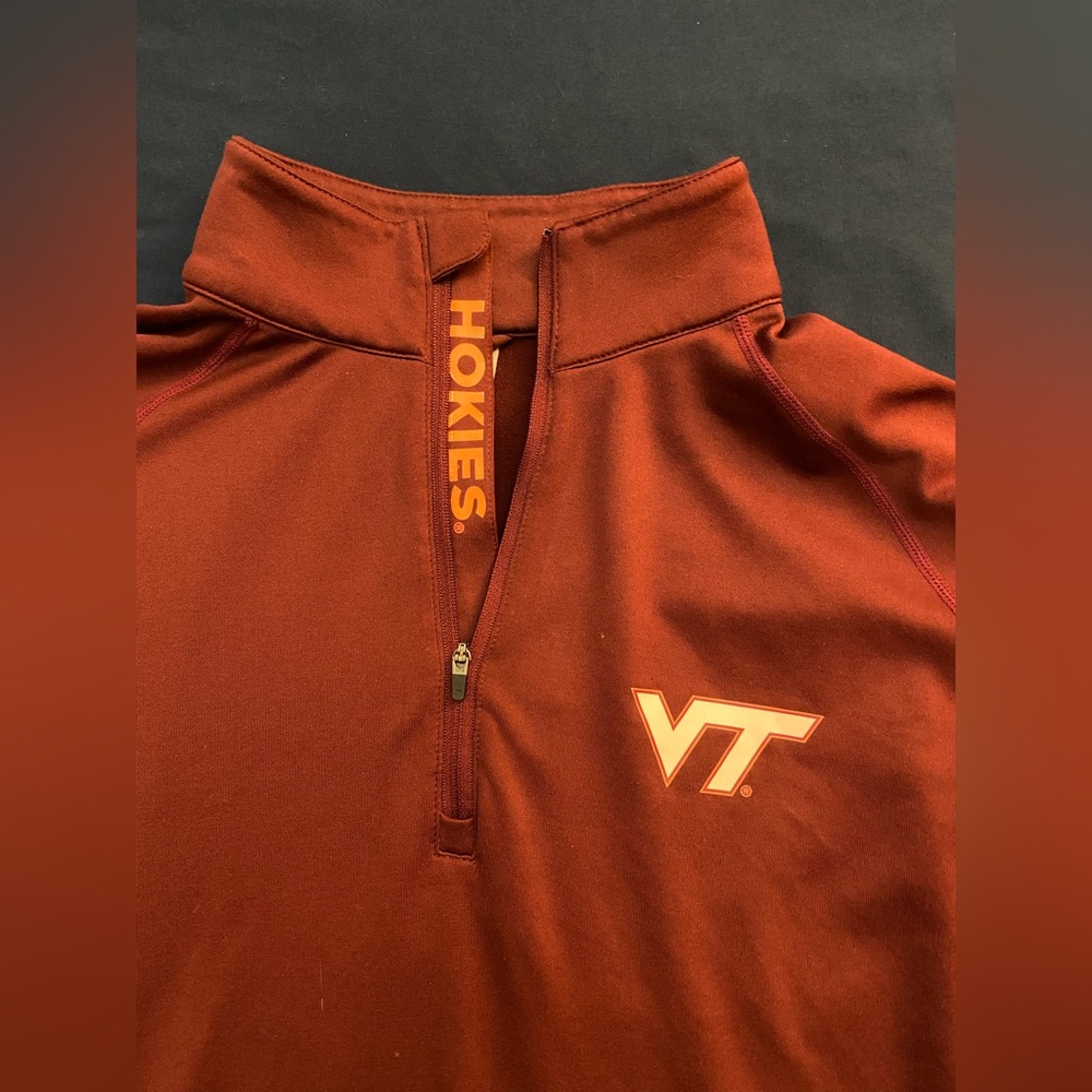 Virginia Tech One Quarter Zip Sweatshirt